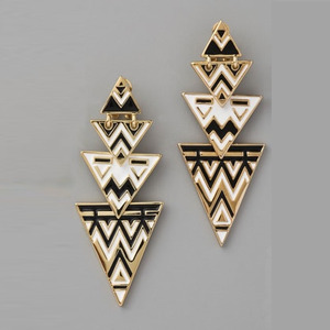 Tribal Drop Earrings | LadyLUX - Online Luxury Lifestyle, Technology and Fashion Magazine