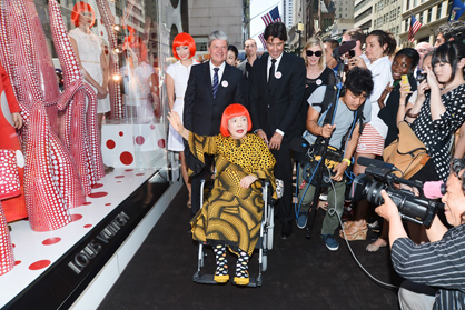 Louis Vuitton reveals Yayoi Kusama themed store in New York  LadyLUX -  Online Luxury Lifestyle, Technology and Fashion Magazine
