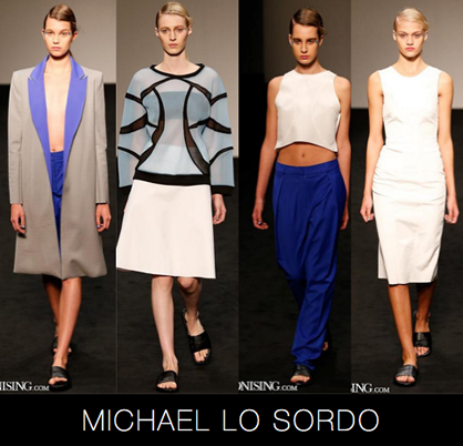 Michael Lo Sordo at Mercedes Benz Fashion Week Australia