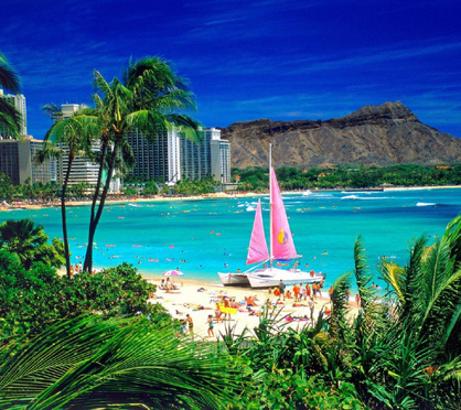 Most Beautiful Beaches Waikiki Beach Hawaii