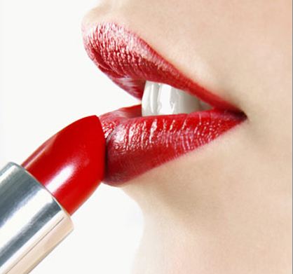 The History of Lipstick Putting on Lipstick