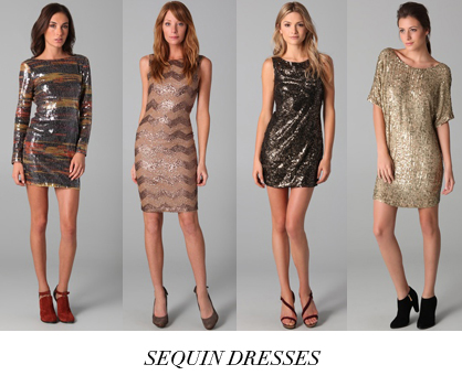 sequin dress in the style