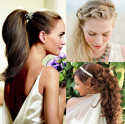 Spring Wedding Fun & Flirty Hairstyle