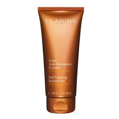 Sunless Tanning Tips & Picks Clarins Instant Tanning Gel