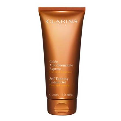 Sunless Tanning Tips & Picks Clarins Instant Tanning Gel
