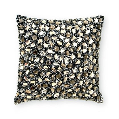 Home Accents for the Glamour Girl: Beaded Pillow