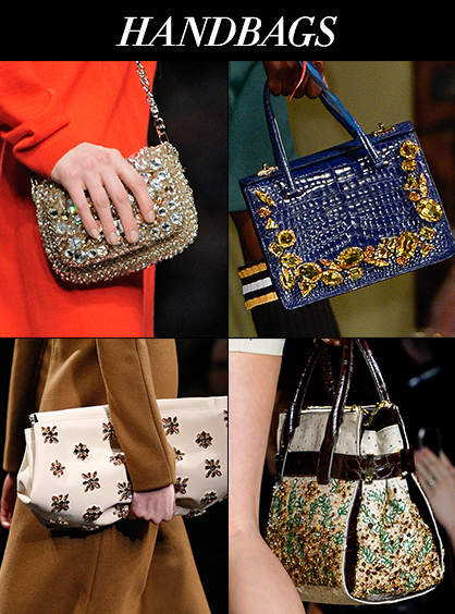 Spring 2014 Handbag Trend Bejeweled Accessories