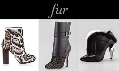 Fall 2013 Fur Booties