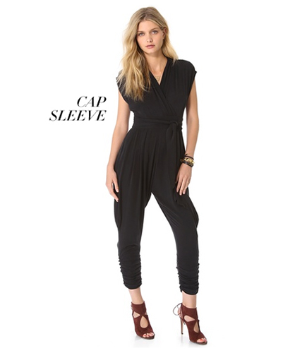 Cap Sleeve Jumpsuit