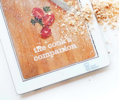 Healthy Kitchen Tools: Chef Sleeve for iPad