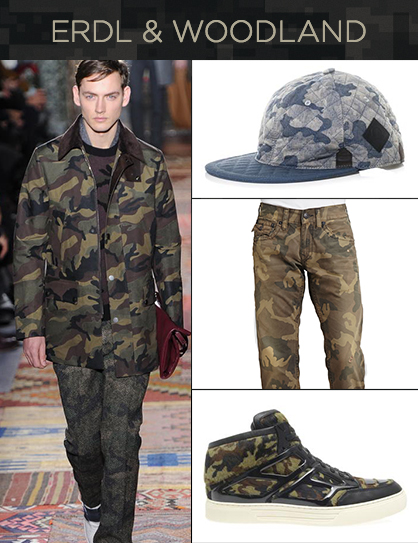 Pre-Fall 2014 Trend: Contemporary Camo For Men