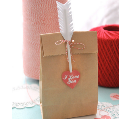 Valentine's Day DIY Cupid's Arrow