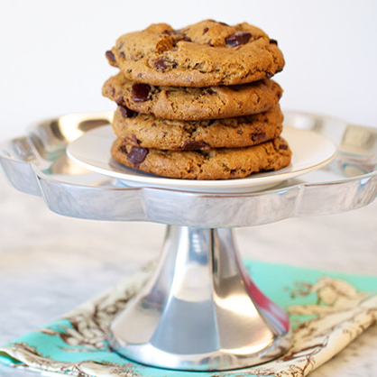 Best Vegan Snacks: Dauphin Bakery Chocolate Chunk Cookie