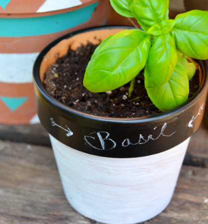 DIY Herb Pots