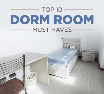 Top 5 Dorm Room Must-Haves