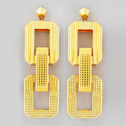 Gold Geometric Earrings