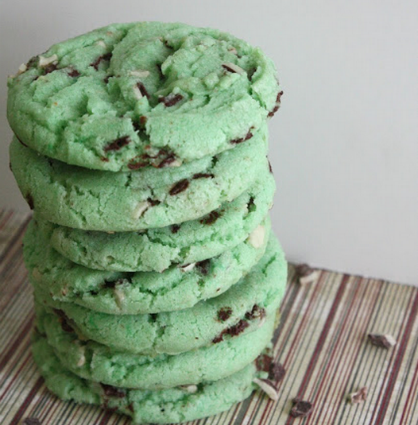 St. Patrick's Day Desserts: Green Mint Cookies