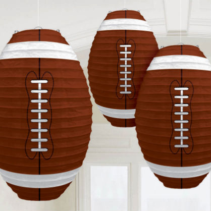 Hanging Football Lanterns