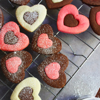 Valentine's Day Dessert: Heart Cookies