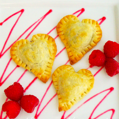 Valentine's Day Dessert: Chocolate Heart Tarts