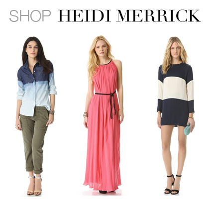 Heidi Merrick Shopbop Collection