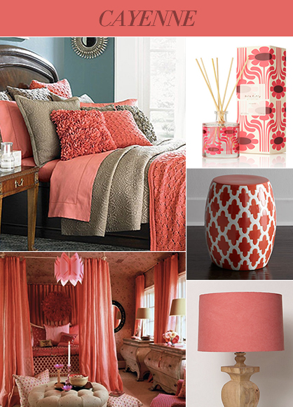 2014 Interior Color Trends: Cayenne