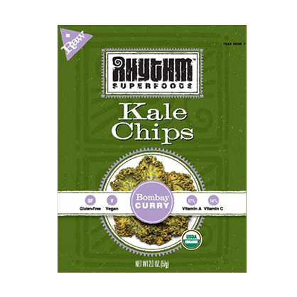 Rhythm Foods Curry Kale Chips