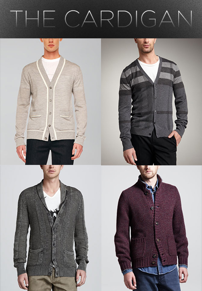 Men's Fall 2013 Trends: Cardigans