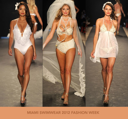 bride swimsuit with train
