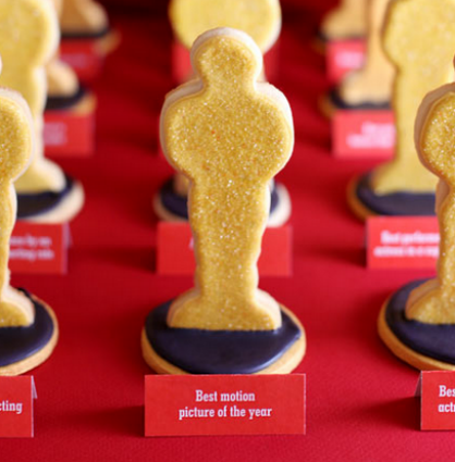 The Oscars: Statue Cookies