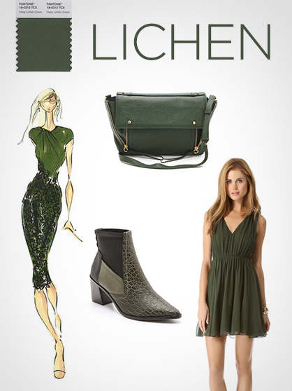 Pantone Fall 2013 Color Report: Green Lichen