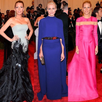 Met Ball 2013 Dresses