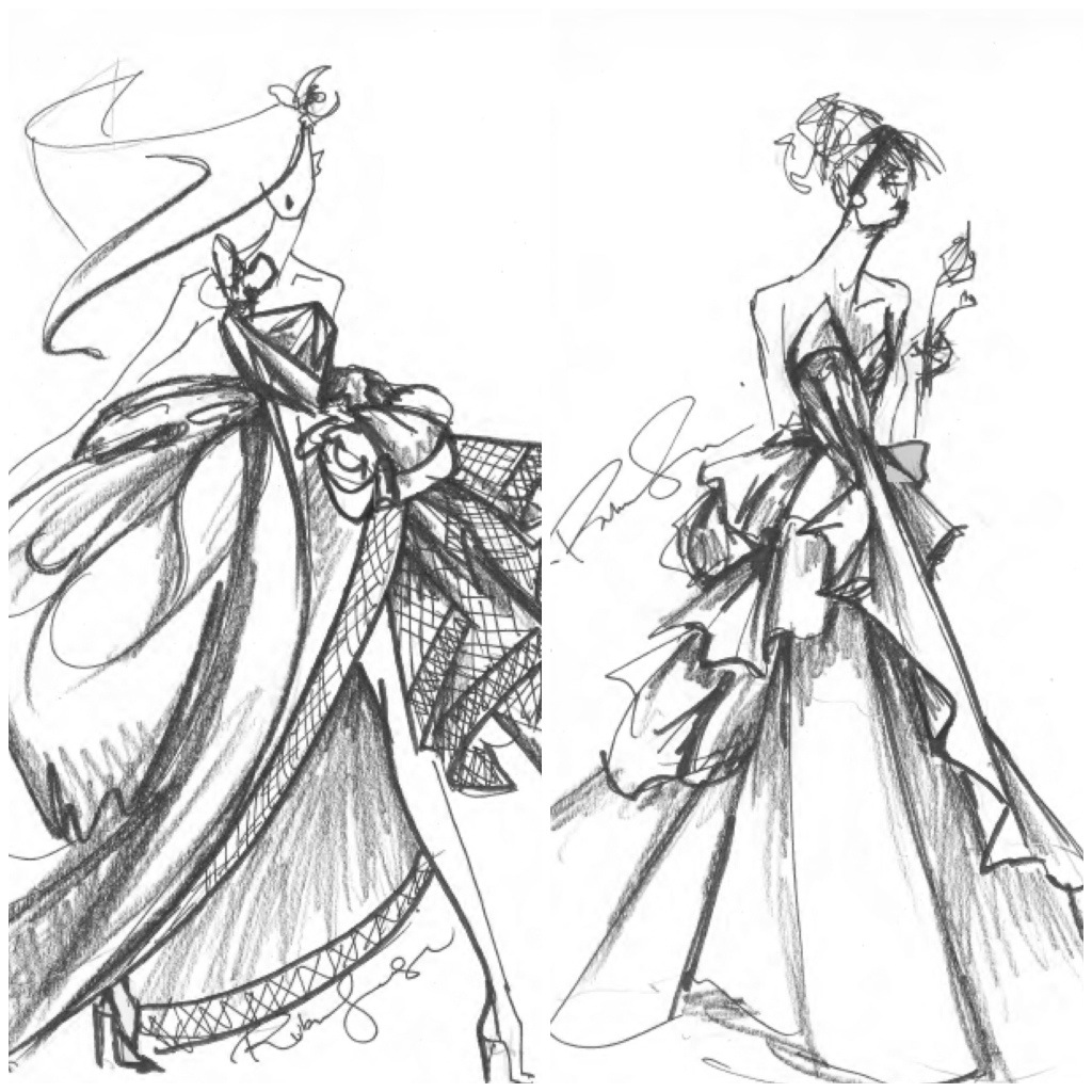 Rubin SInger Bridal Illustrations