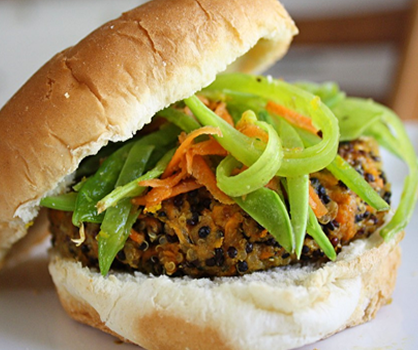 Quinoa Veggie Burger