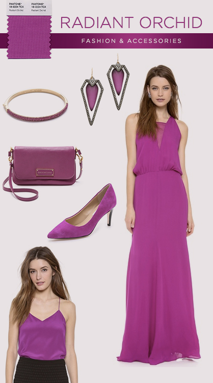 Pantone 2014: Radiant Orchid Fashion