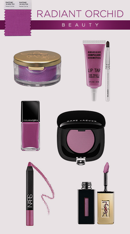 Pantone 2014: Radiant Orchid Beauty