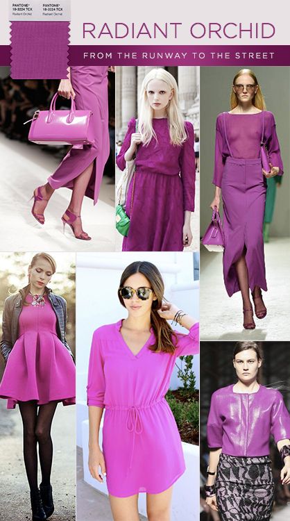 Pantone 2014: Radiant Orchid Runway