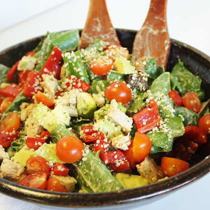 Raw Herb Salad Recipe