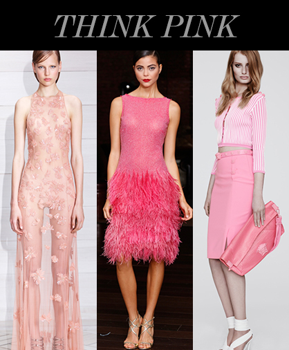 Resort 2014 Color Trends: Pink
