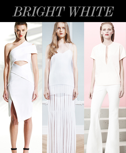 Resort 2014 Color Trends: White