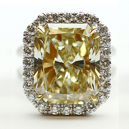 Yellow Diamond Ring