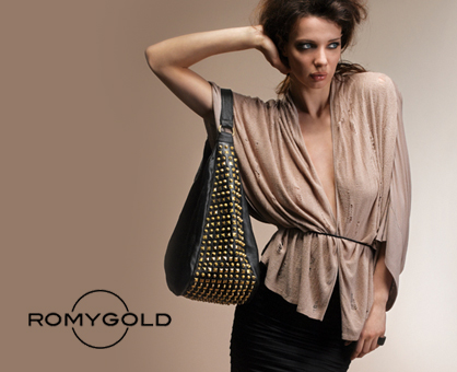 Romy gold on sale handbags
