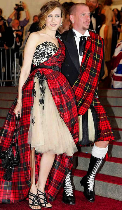 Met Ball Sarah Jessica Parker Alexander McQueen