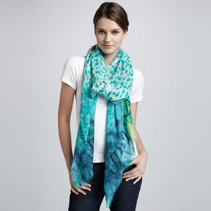 Jimmy Choo Print Scarf