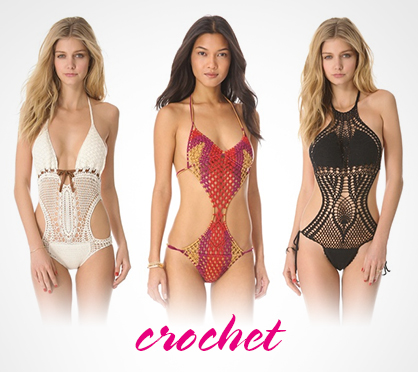 2013 Swimwear Trends Crochet