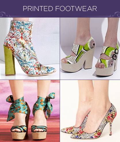 Resort 2014 Trends: Printed Footwear