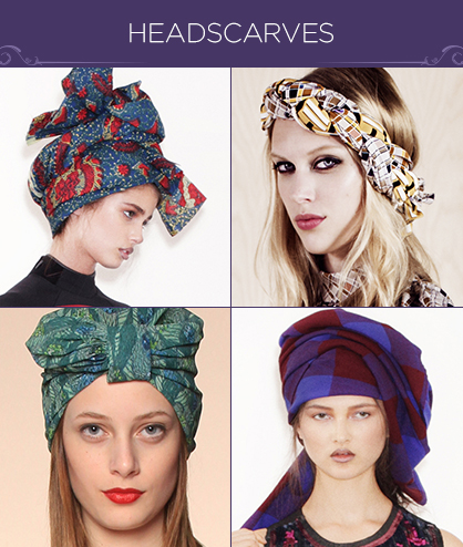 Resort 2014 Trends: Vintage Headscarves