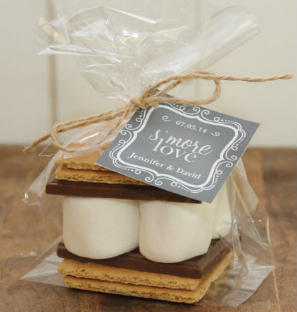 Wedding DIY Ideas: Smore Love Favors