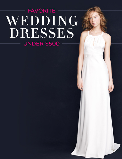 Our Favorite Wedding Dresses Under $500! - Green Wedding Shoes