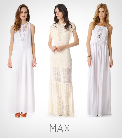 White Maxi Dresses